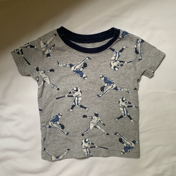 Carter’s 12 month baseball theme, pajamas - Picture 8 of 10